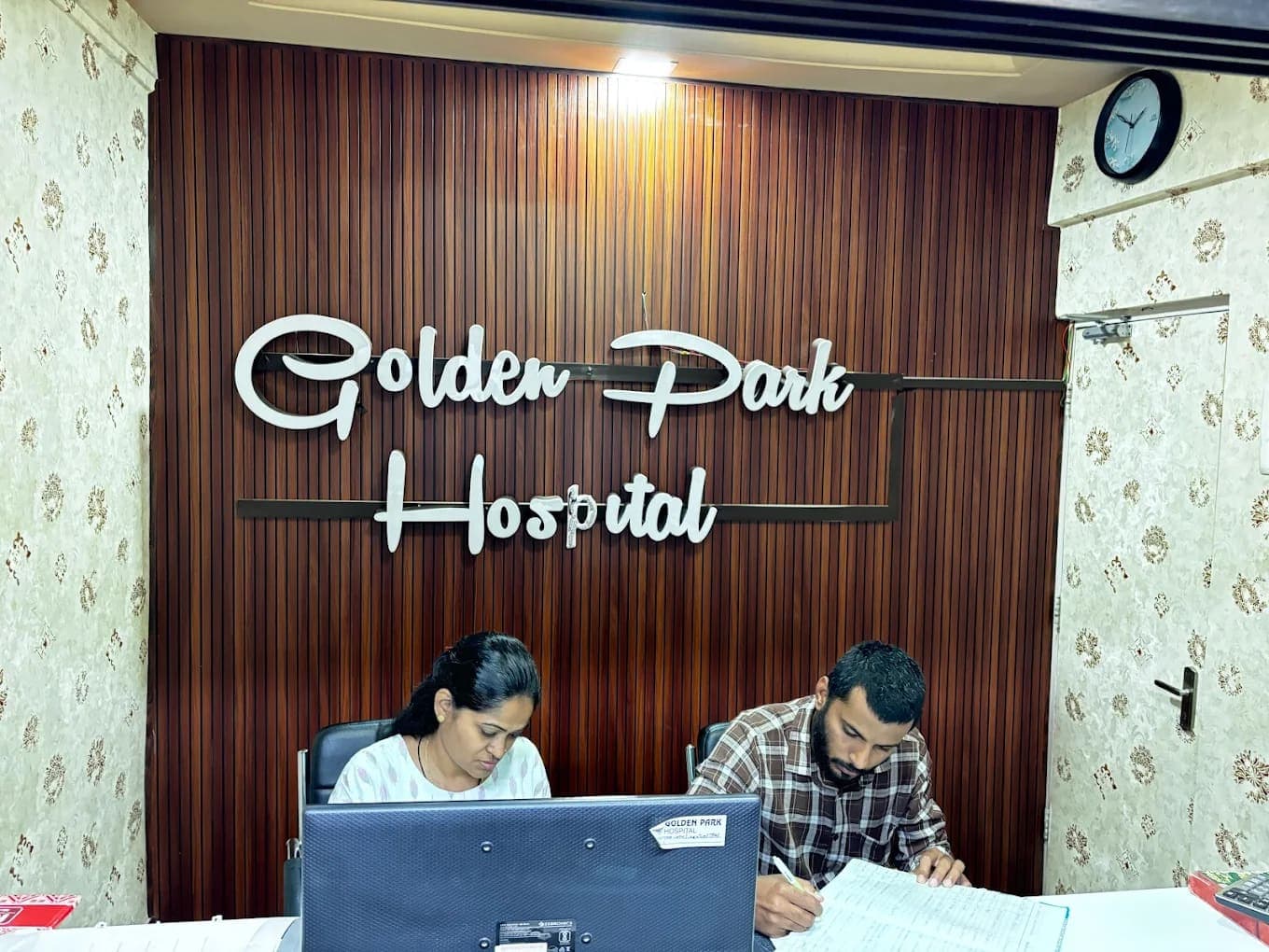 Reception area